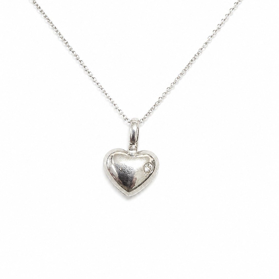 14K White Gold Women Necklace