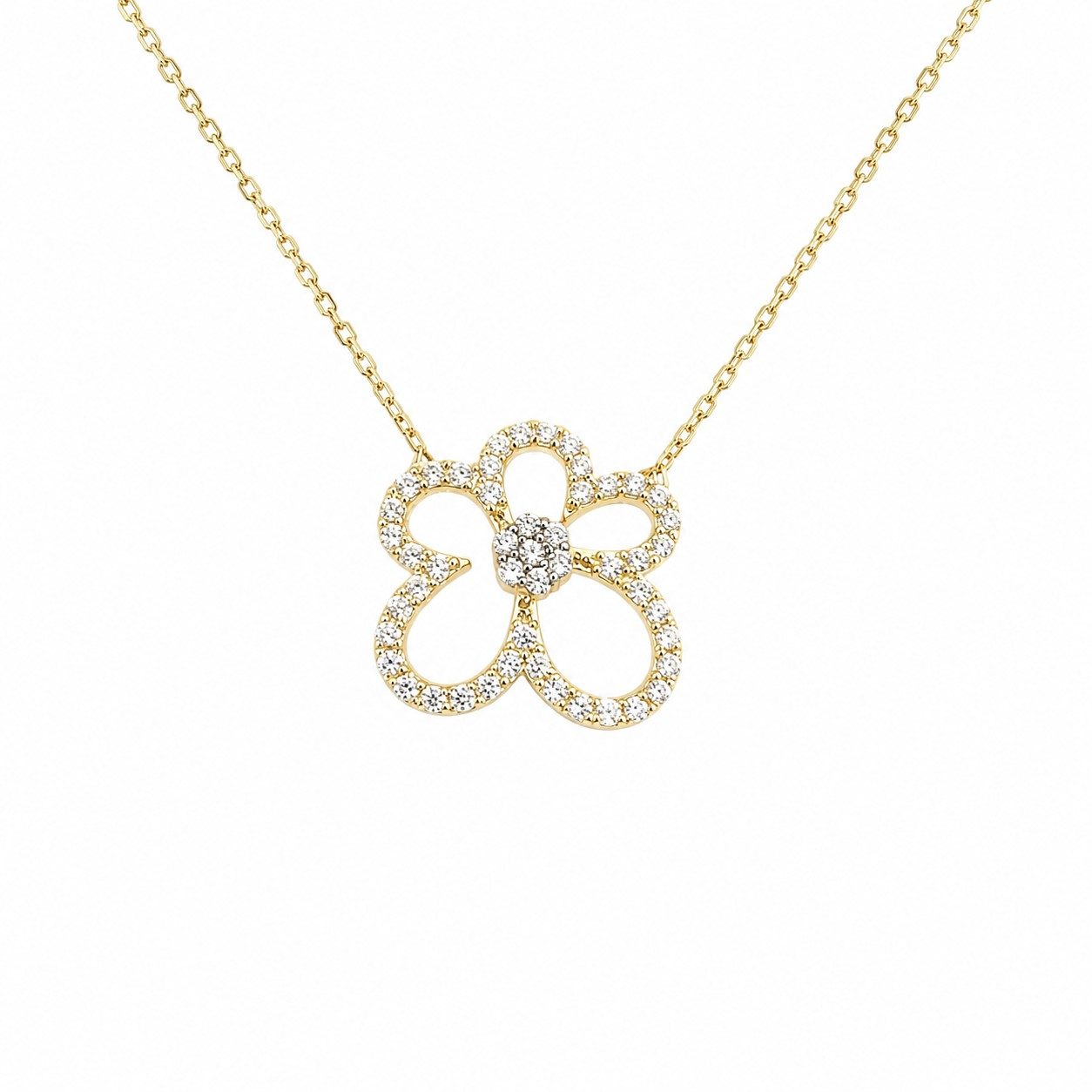 14K Gold Women Necklace