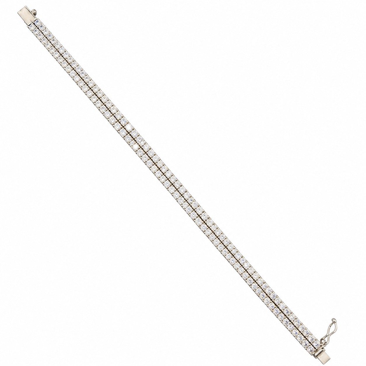 14K White Gold Women Bracelet