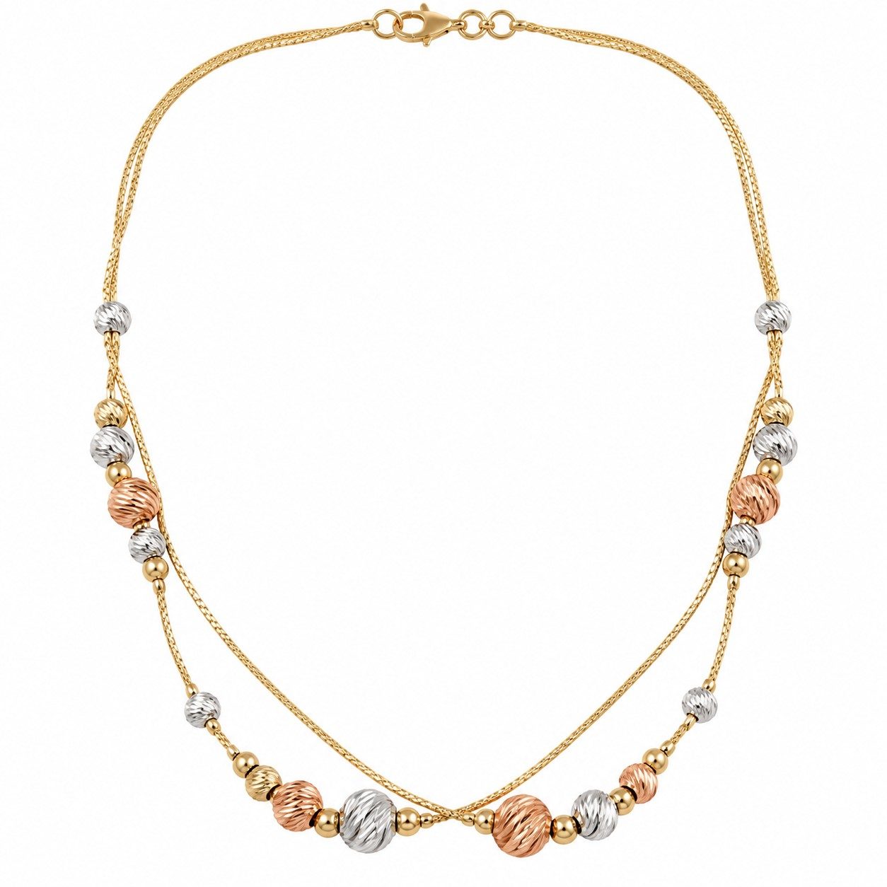 14K Two-Tone Gold Women