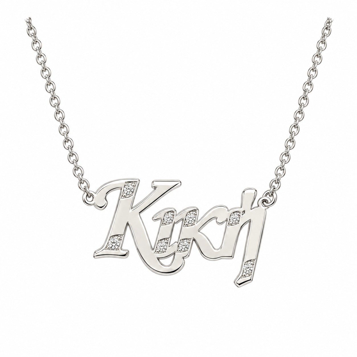 14K White Gold Necklace