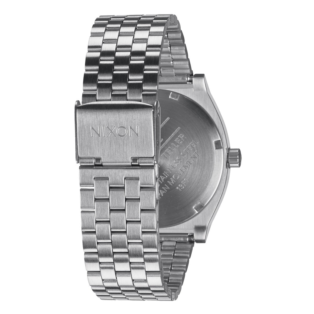 NIXON TIME TELLER SILVER/TURQUOISE
