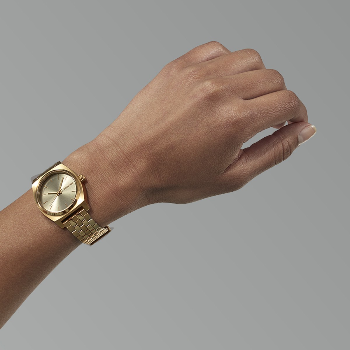 NIXON TIMETELLER MEDIUM LIGHT GOLD/VINTAGE WHITE