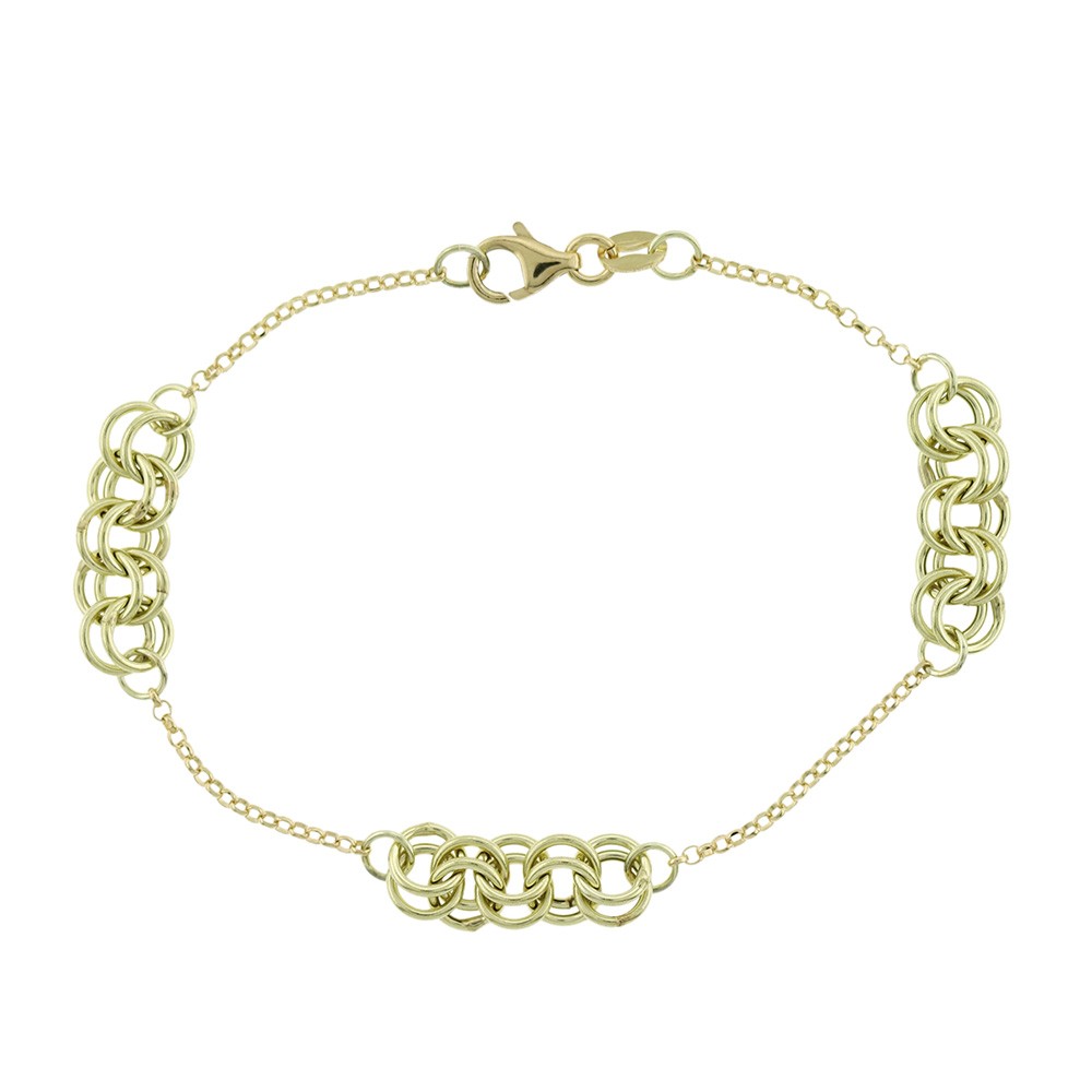 Χρυσό γυναικείο βραχιόλι Κ14